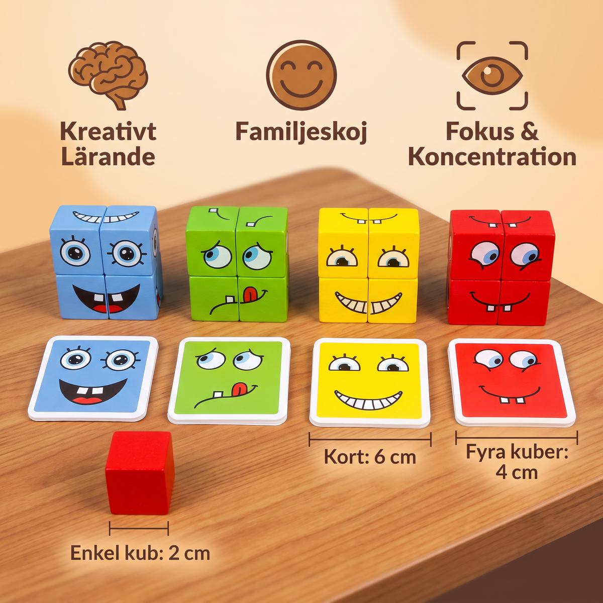 FaceCube – Familjespelset