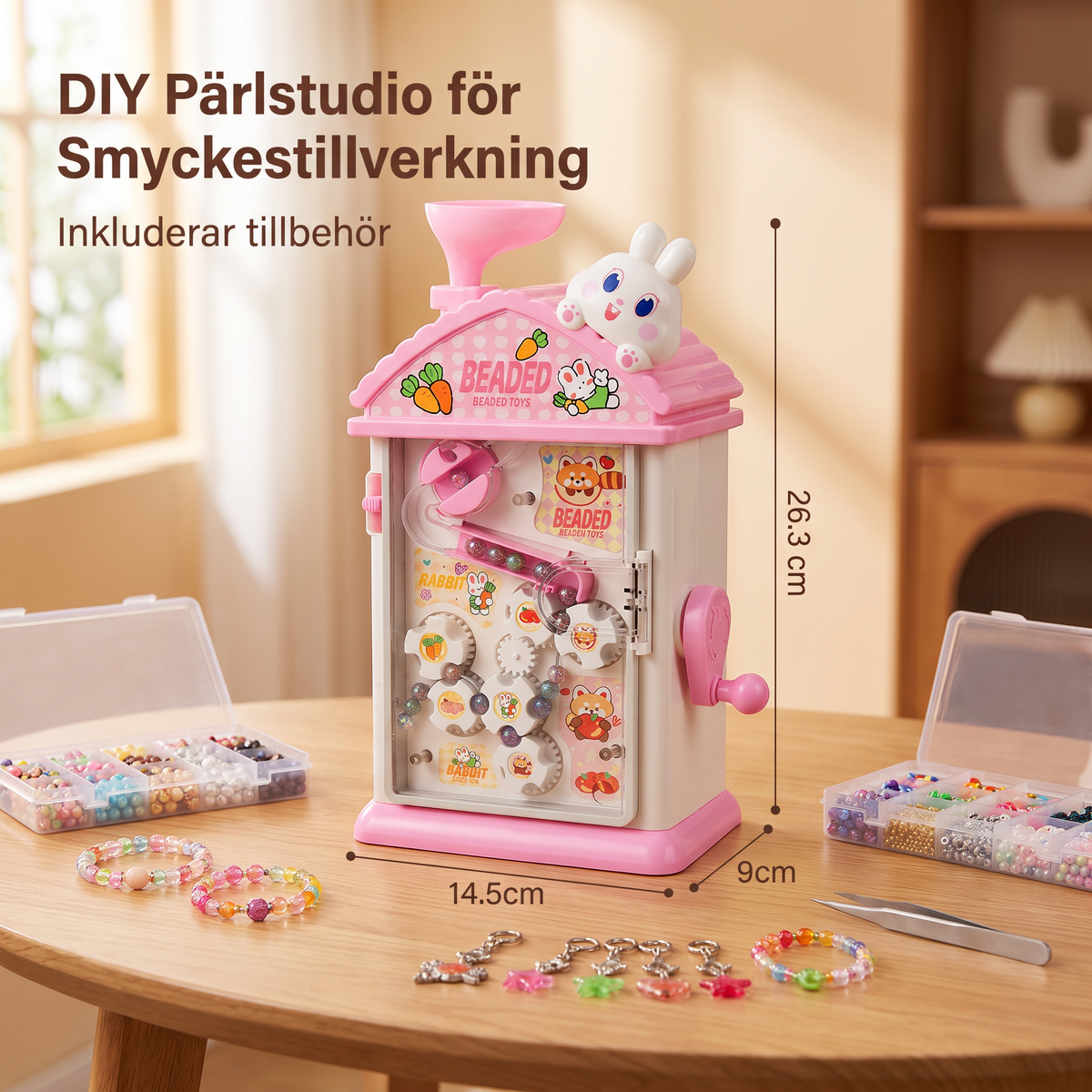 DIY Pärlstudio för Smyckestillverkning