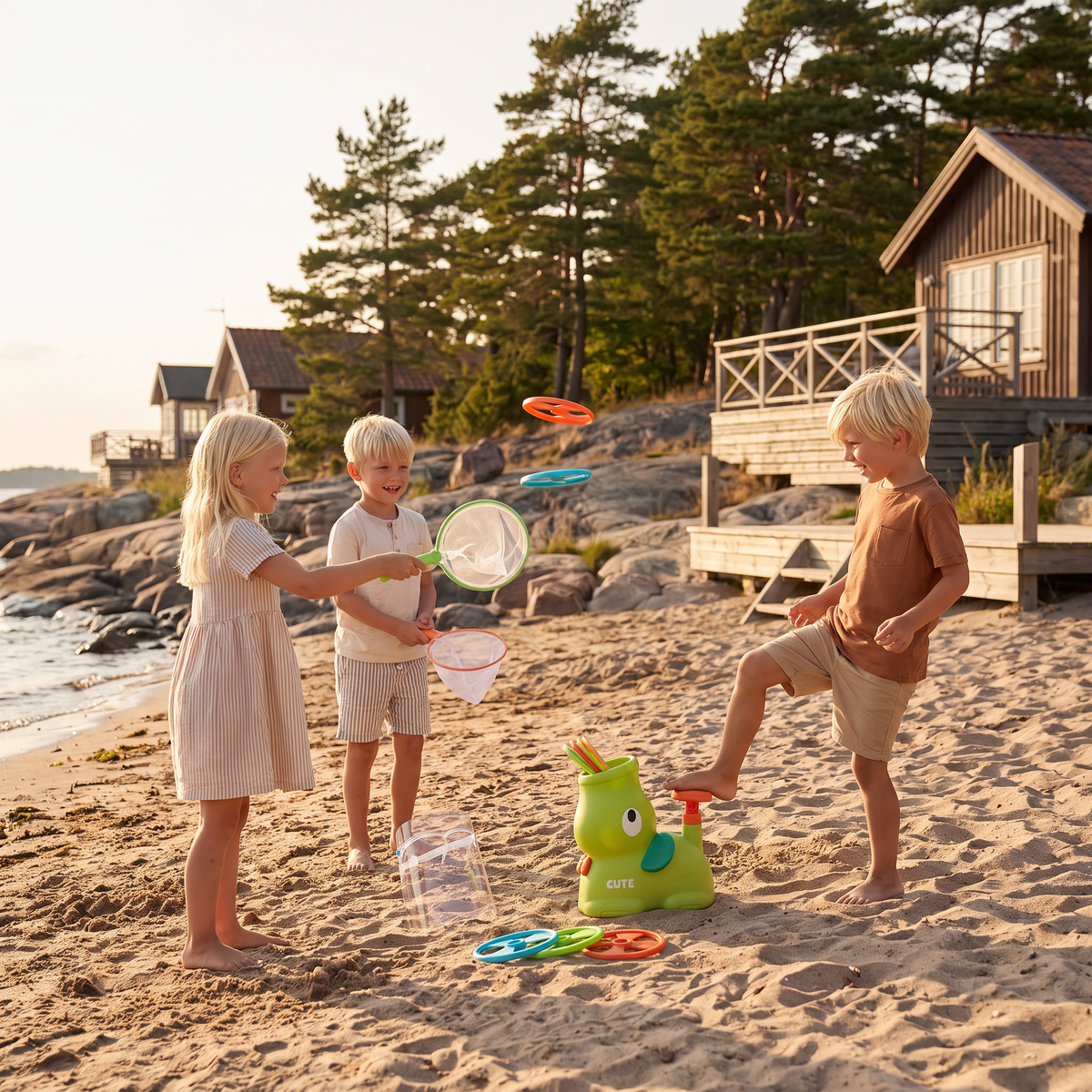 Frisbee Fångarleksak