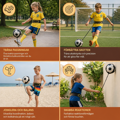 Fotbollsträningsbälte för Bättre Bollkontroll