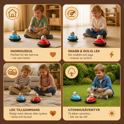 Stötfångarbilar med Katapultfunktion