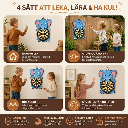 Sött Pilkastningsspel för Barn