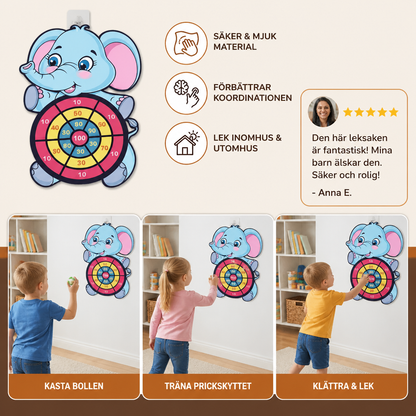 Sött Pilkastningsspel för Barn