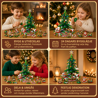 Julgransbyggsats – Adventskalender För Barn