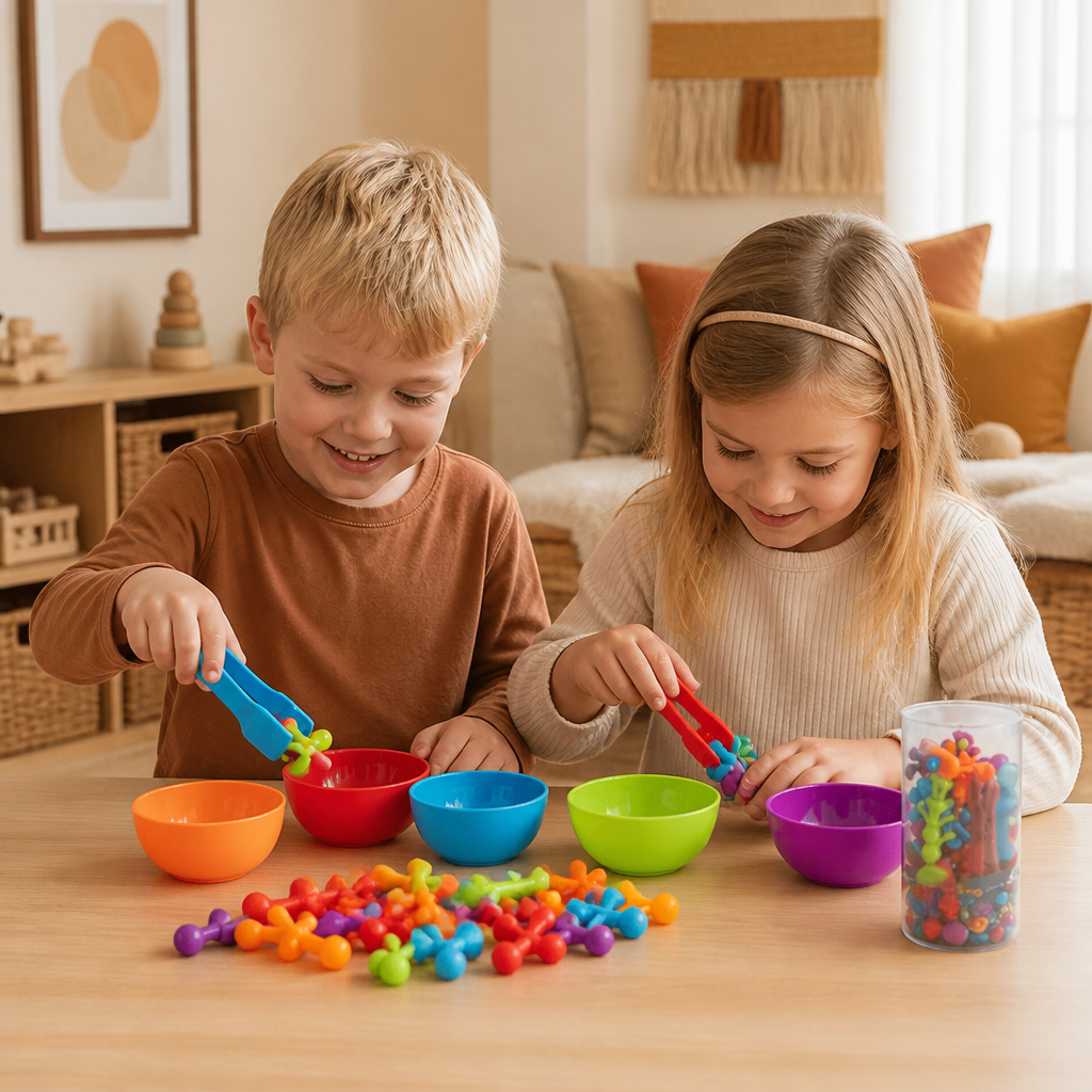 Montessori Färgsorteringsspel
