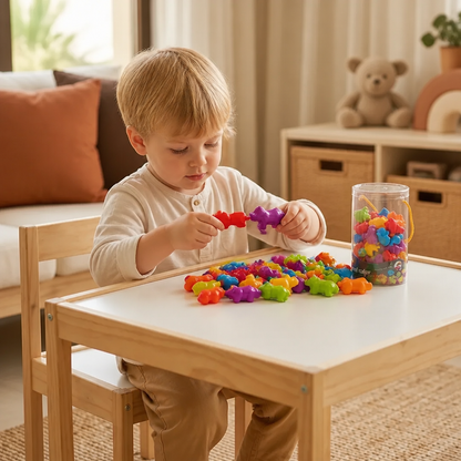 Montessori Färgsorteringsspel