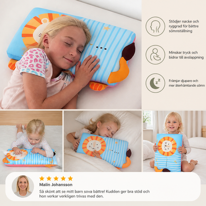 Lugnande Ergonomisk Barnkudde med Örngott med Söta Dj motiv