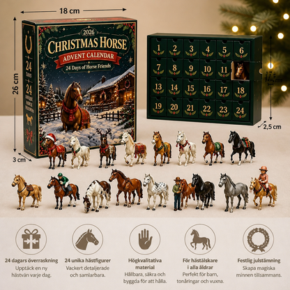 Hästälskares adventskalender – 24 dagar med julöverraskningar