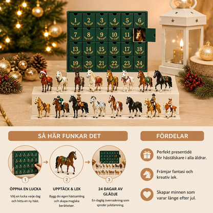Hästälskares adventskalender – 24 dagar med julöverraskningar