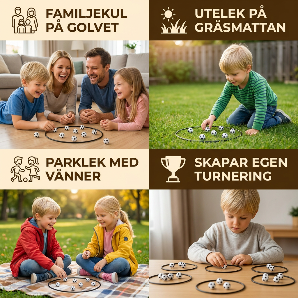 Magnetiskt fotbollsstrategispel – Interaktiv familjeutmaning för barn och vuxna