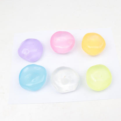 New cross-border 6cm coconut oil and petroleum jelly round stress ball for relieving stress.