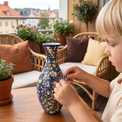 DIY 3D-pusselblomvas