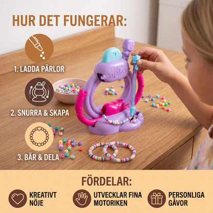 DIY-armbandstillverkningsset för flickor