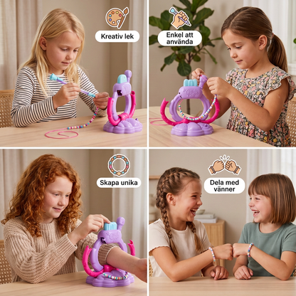 DIY-armbandstillverkningsset för flickor