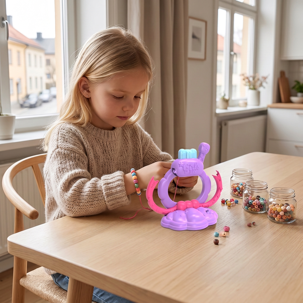 DIY-armbandstillverkningsset för flickor