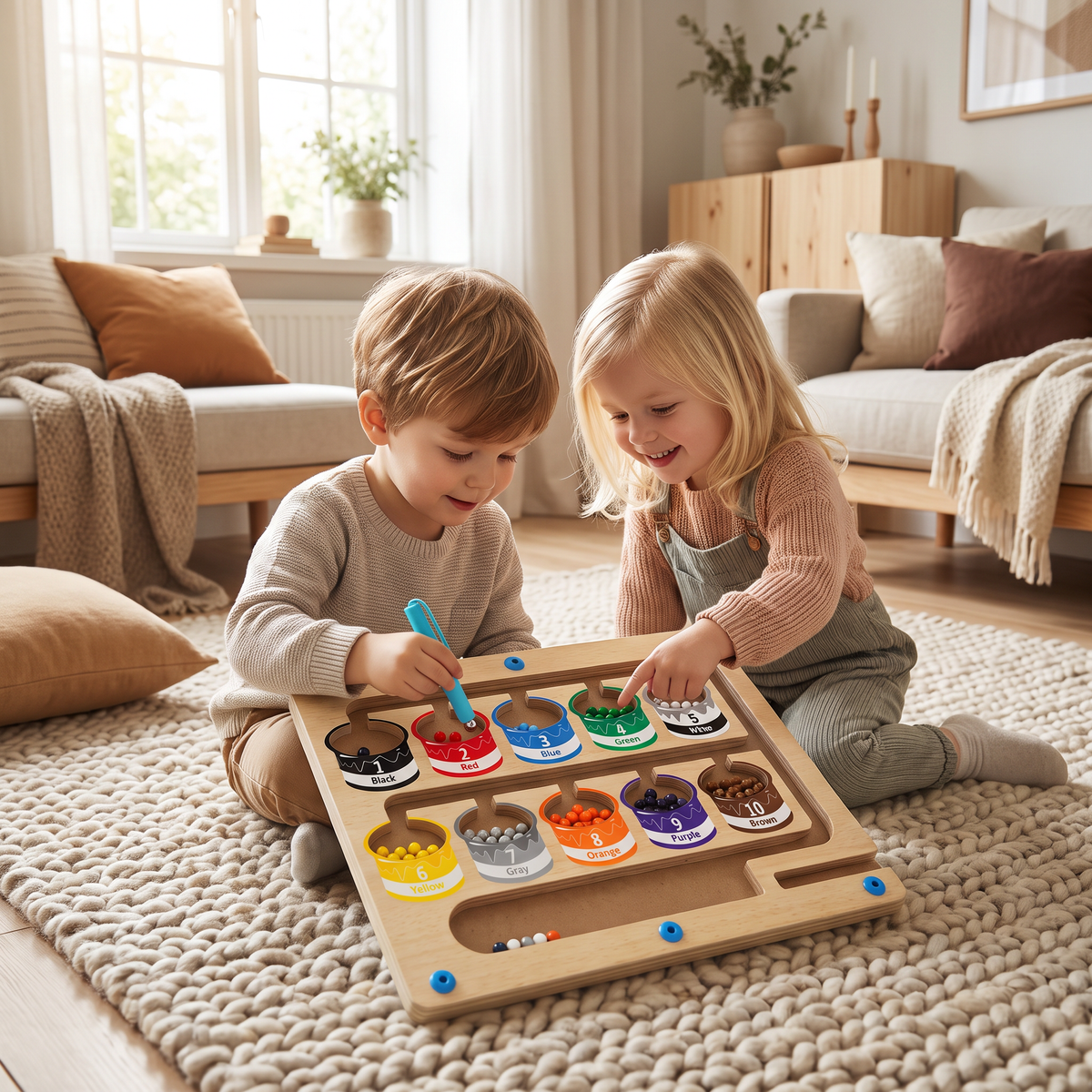 Montessori Magnetlabyrint