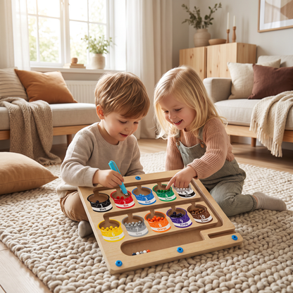Montessori Magnetlabyrint