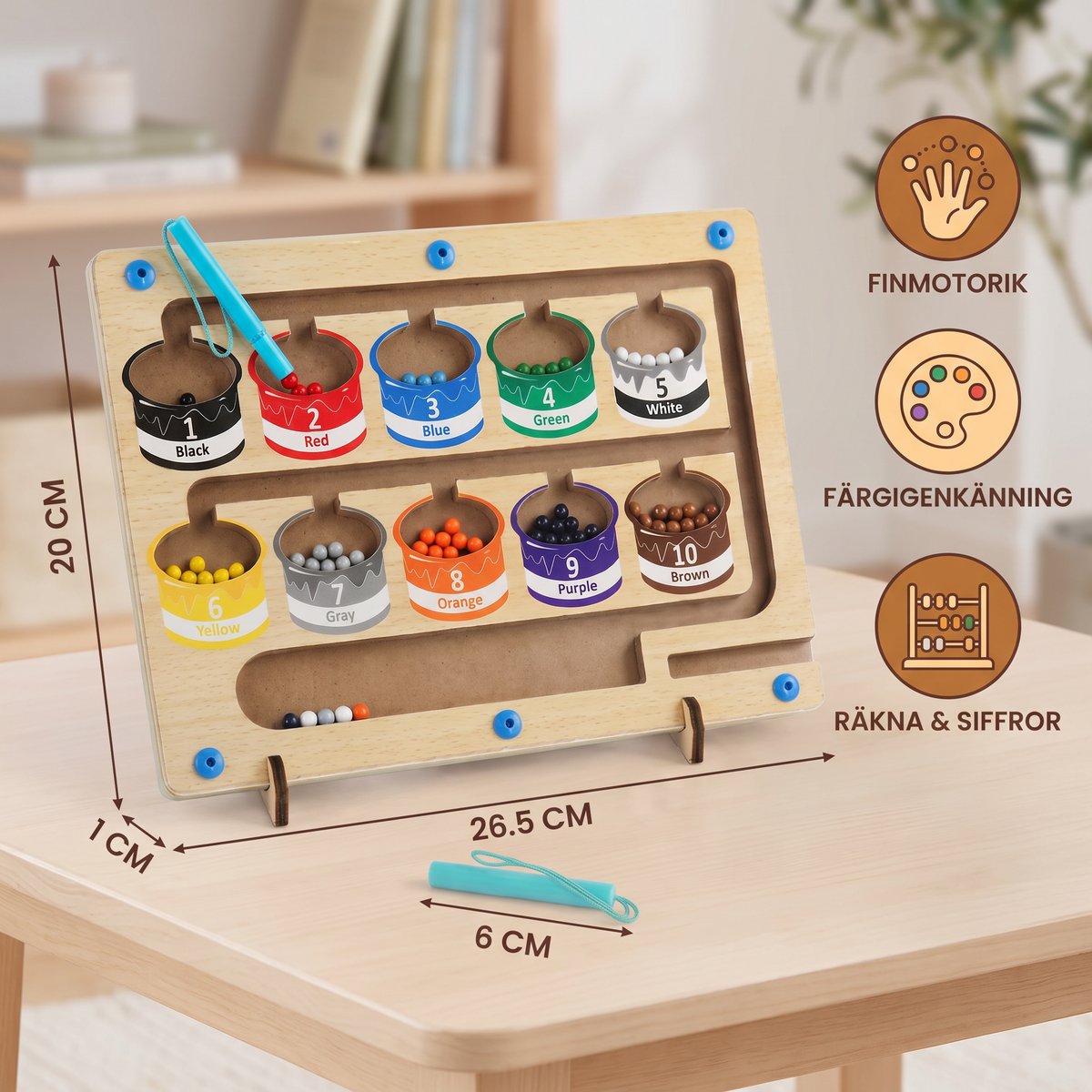 Montessori Magnetlabyrint
