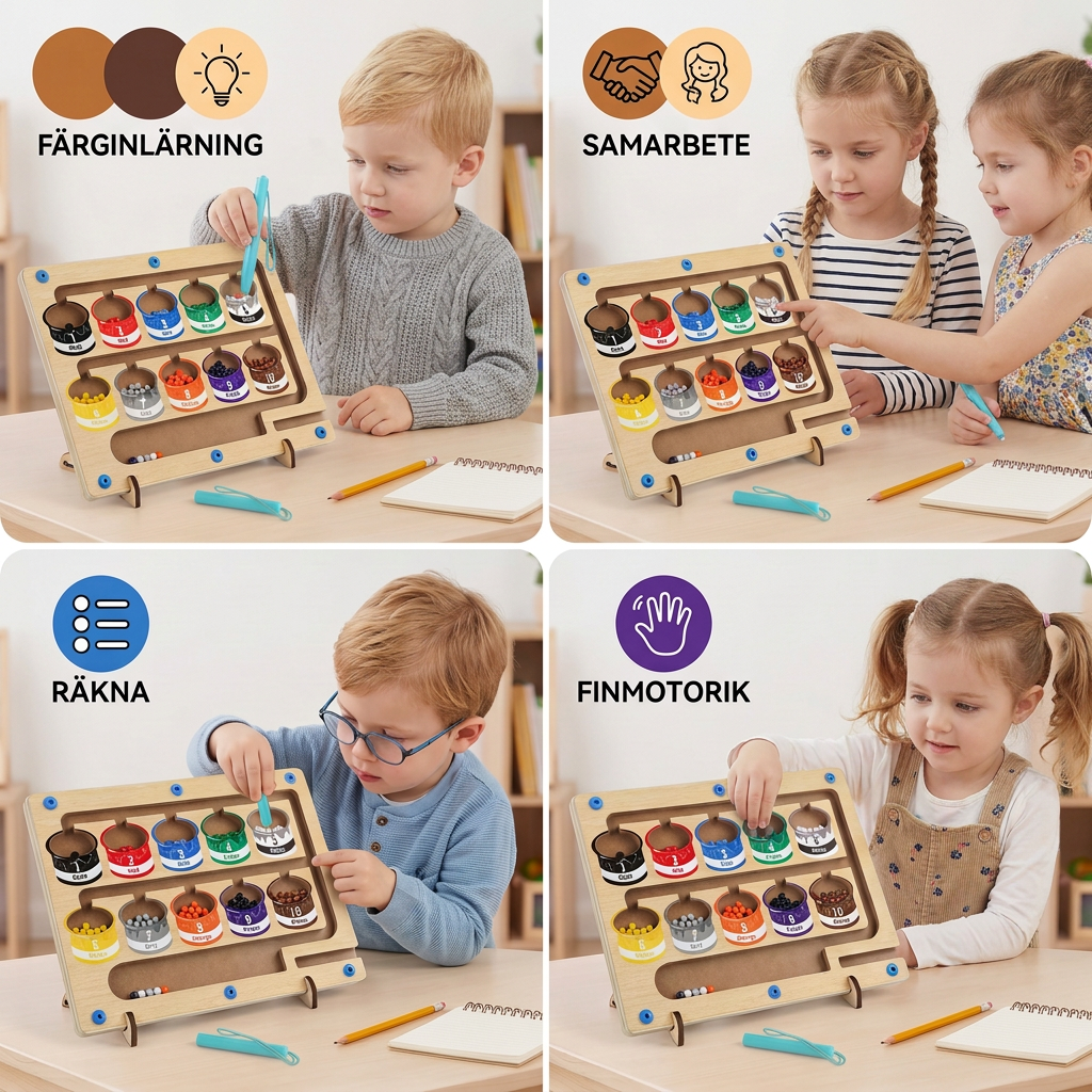 Montessori Magnetlabyrint