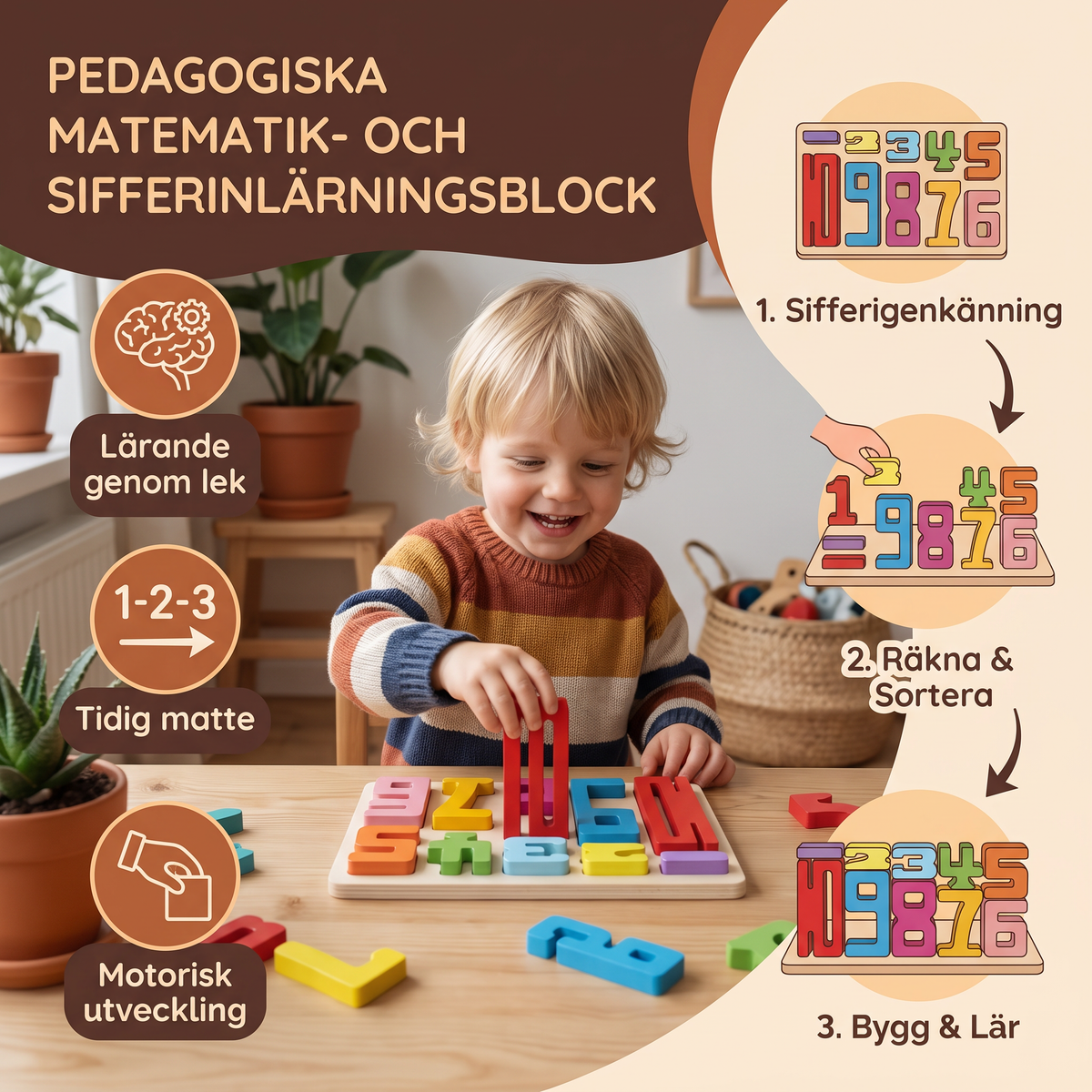 Pedagogiska Matematik- och Sifferinlärningsblock