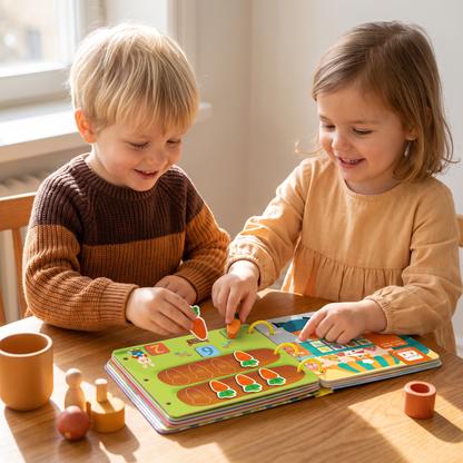 Sensorisk Montessori-Aktivitetsbok