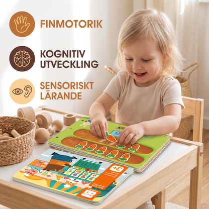 Sensorisk Montessori-Aktivitetsbok