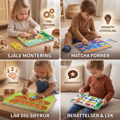 Sensorisk Montessori-Aktivitetsbok