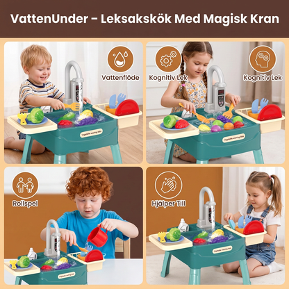 WaterWonder – Leksakskök Med Magisk Kran