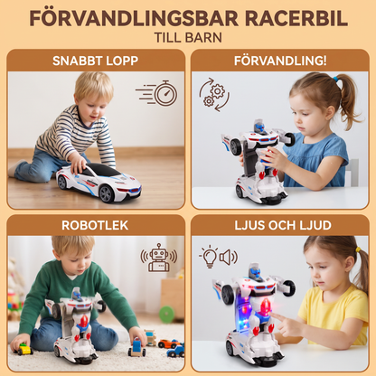Förvandlingsbar Racerbil För Barn