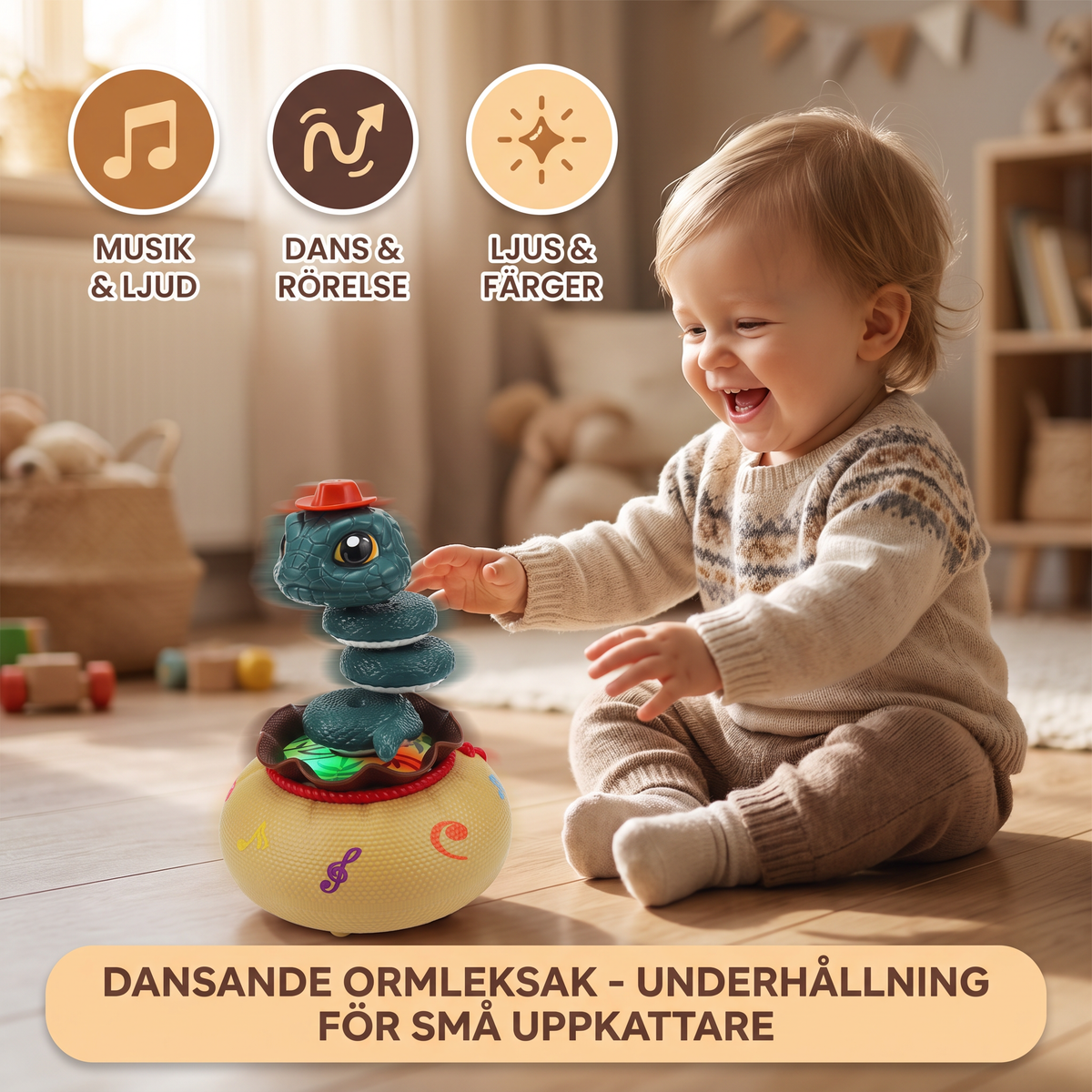 Dansande Ormleksak För Barn