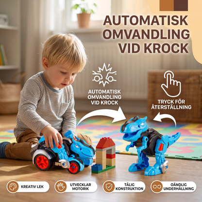 Förvandlingsbara Dinosauriebilar