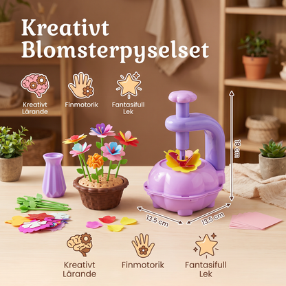 Kreativt Blomsterpysselset