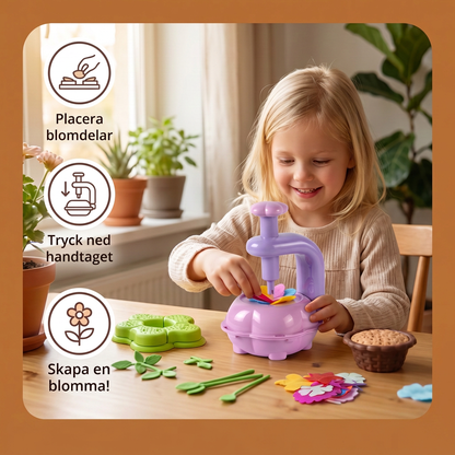 Kreativt Blomsterpysselset