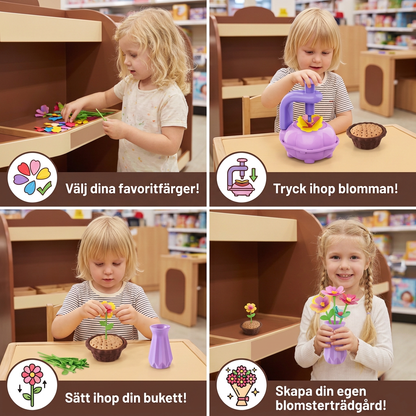 Kreativt Blomsterpysselset