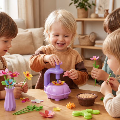Kreativt Blomsterpysselset
