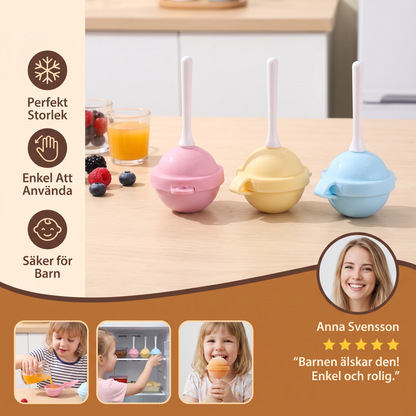 Lollipop-Isformar – 4-Pack