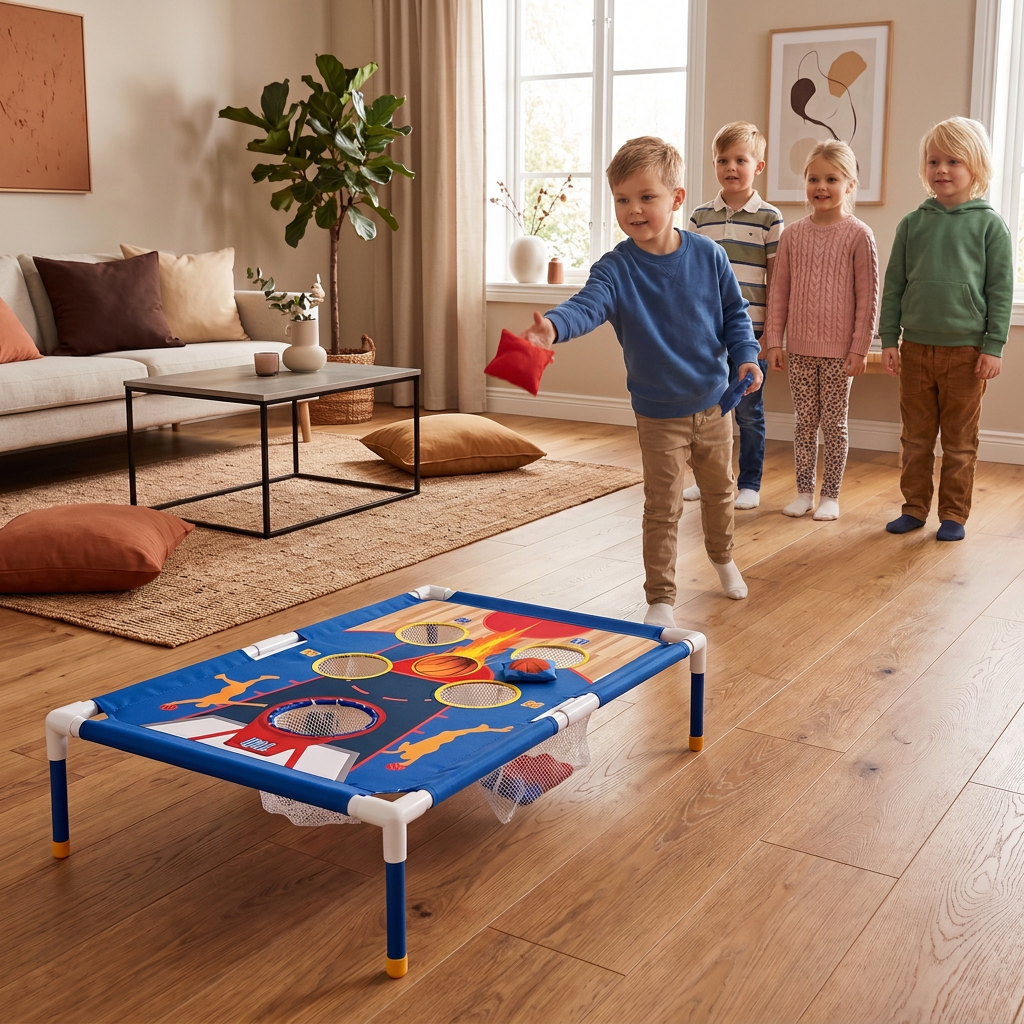 Ärtpåsekastningsspel – Familjespel för Inomhus- och Utomhusbruk