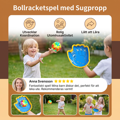 Bollracketspel med Sugpropp för Barn