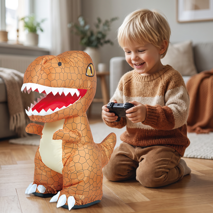 Fjärrstyrd Uppblåsbar T-Rex-Dinosaurieleksak