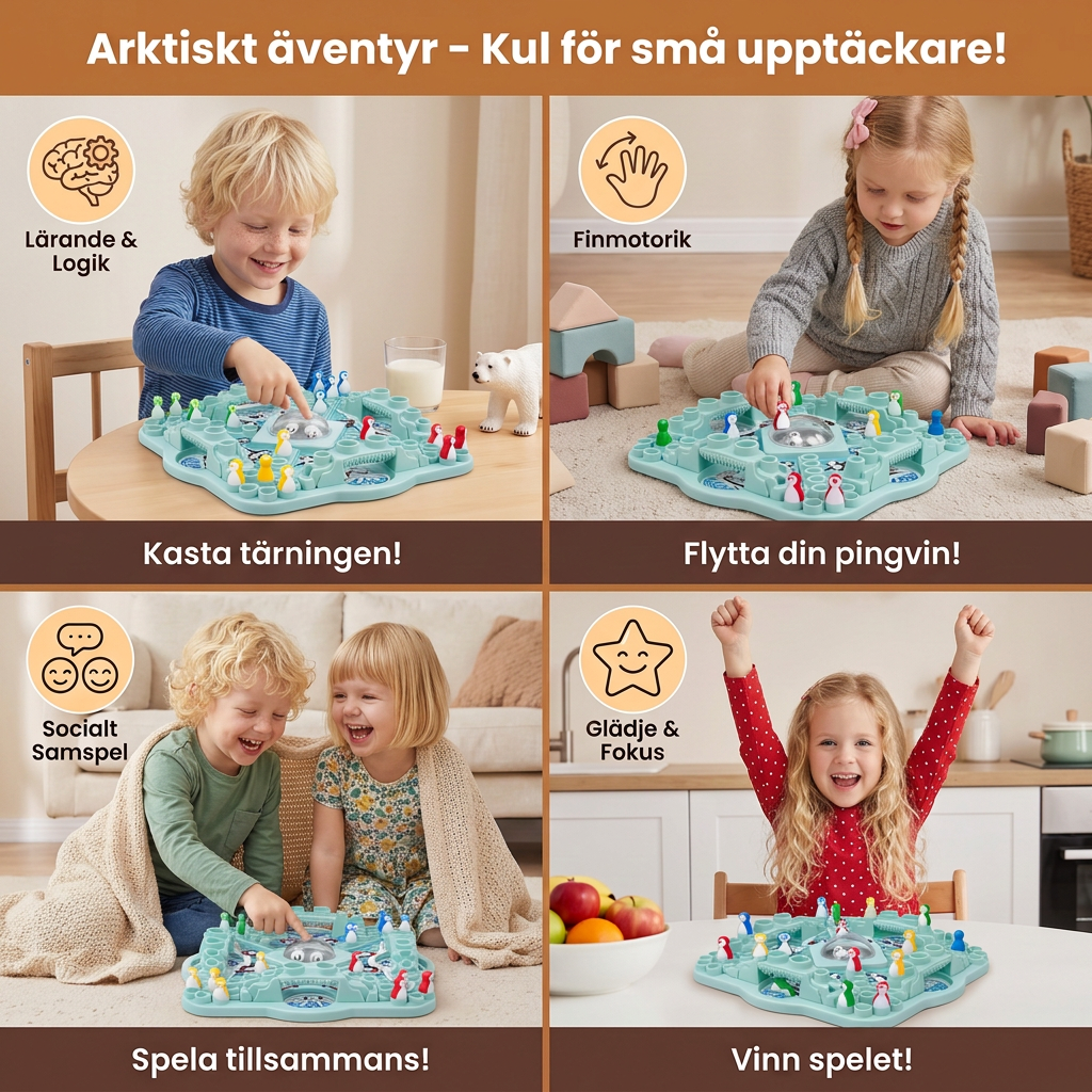 Brädspelet ”Arktiskt äventyr”