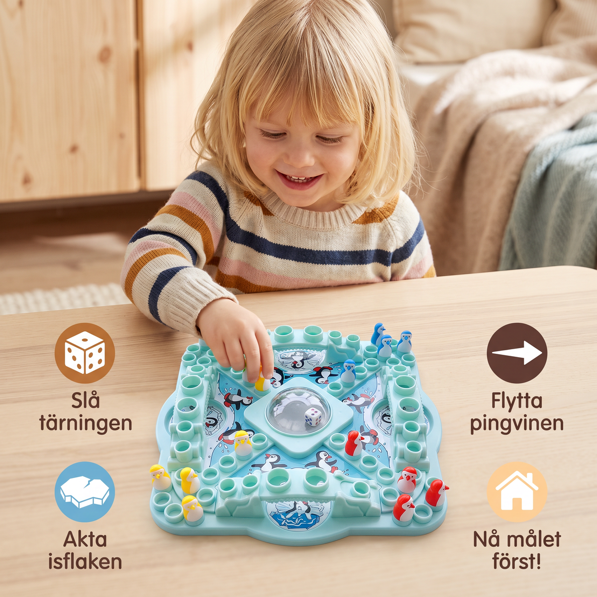 Brädspelet ”Arktiskt äventyr”