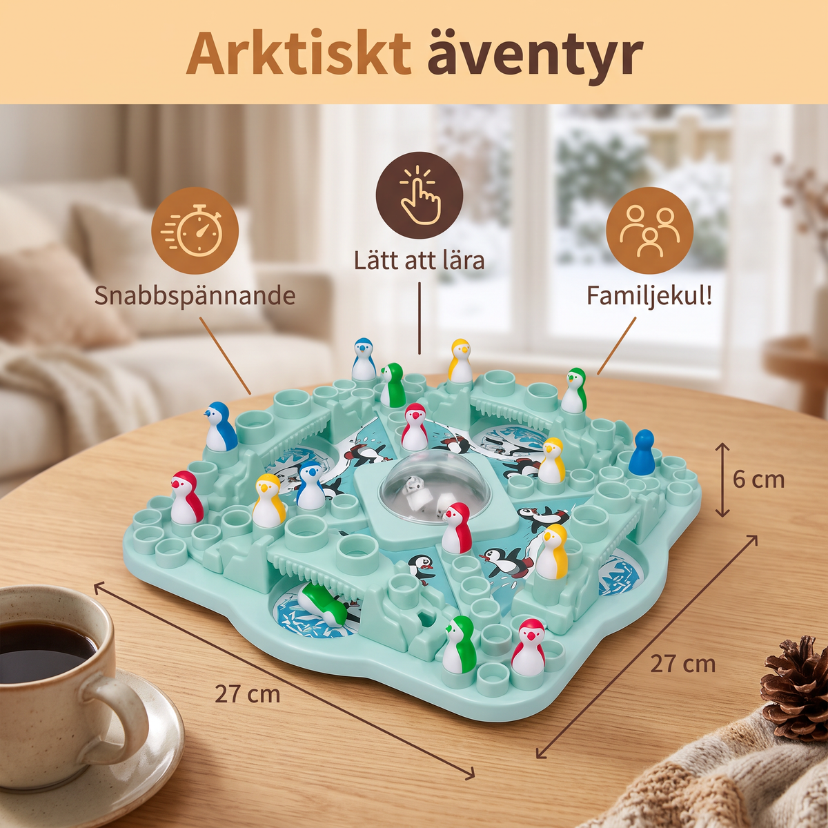 Brädspelet ”Arktiskt äventyr”