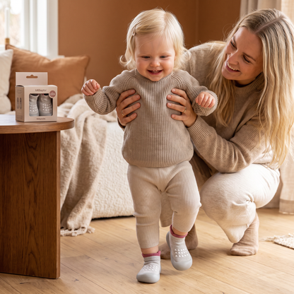 Babysockor – Lätta och Andningsbara Första Gångskor
