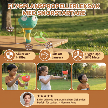 Flygplanspropellerleksak Med Snörstartare
