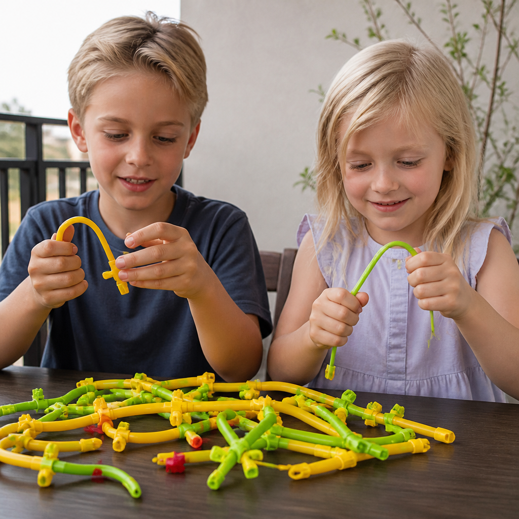 DIY Twisty Sticks – Kreativt 3D-byggset och STEM-konstruktionsset