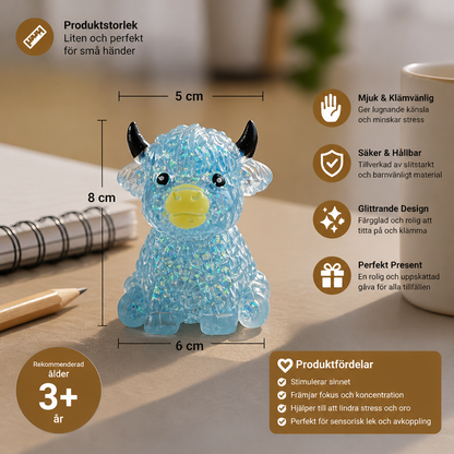 Mini Highland-ko Squishy – Antistressleksak