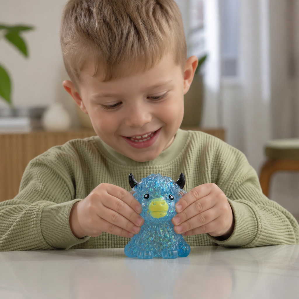 Mini Highland-ko Squishy – Antistressleksak