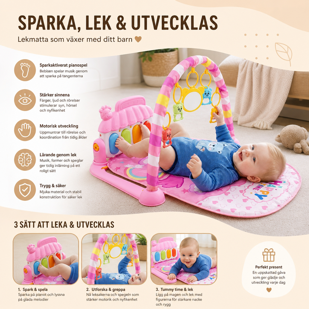 Kick & Play Babylekmatta