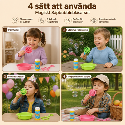 Magiskt Såpbubbleblåsarset