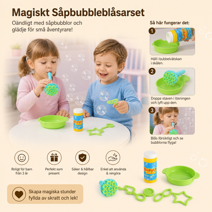 Magiskt Såpbubbleblåsarset